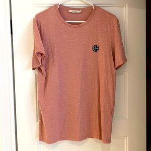 Jack and Jones pink t-shirt.